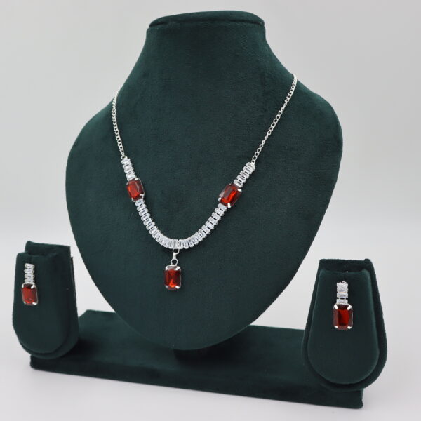 Necklace Maroon B#YG00000305 - Image 3
