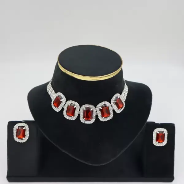 Necklaces Maroon B#YG00000267 - Image 3