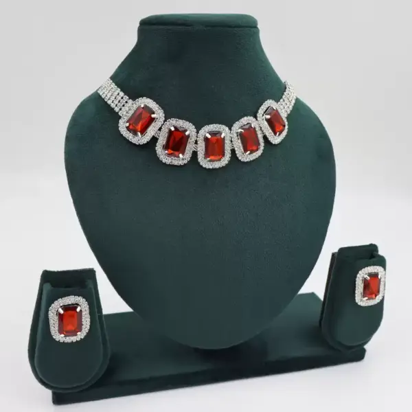 Necklaces Maroon B#YG00000267 - Image 2