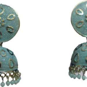 YugaGlobal YG-1-1012-Sea Green Alloy Earring Set