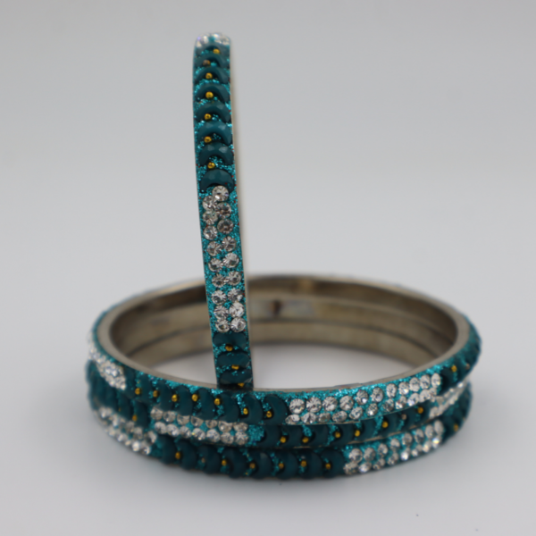 BANGLE SET DARK GREEN B#YG00000279 - Image 6