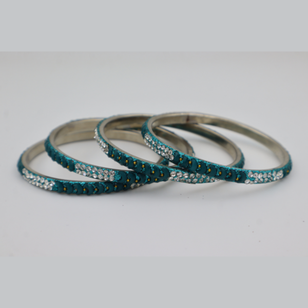 BANGLE SET DARK GREEN B#YG00000279 - Image 5