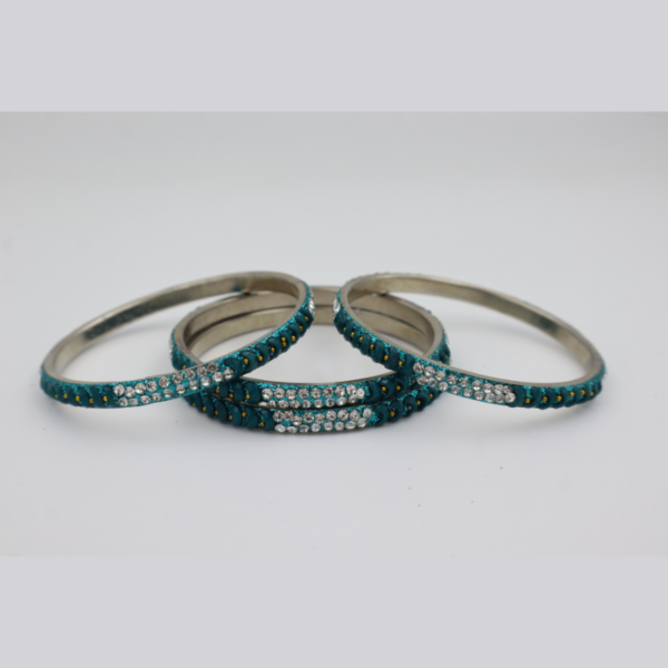 BANGLE SET DARK GREEN B#YG00000279 - Image 3
