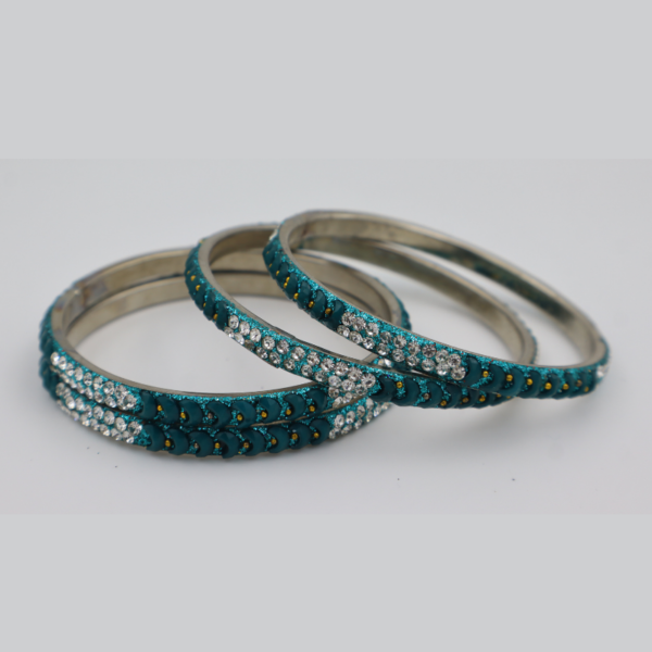 BANGLE SET DARK GREEN B#YG00000279 - Image 2