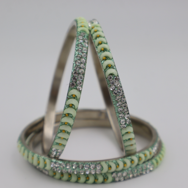BANGLE SET GREEN B#YG00000279 - Image 3