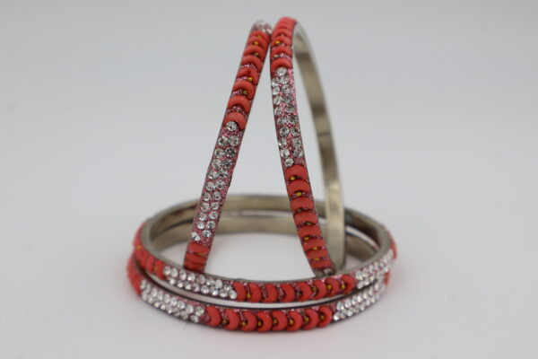 BANGLE SET PINK B#YG00000279 - Image 5