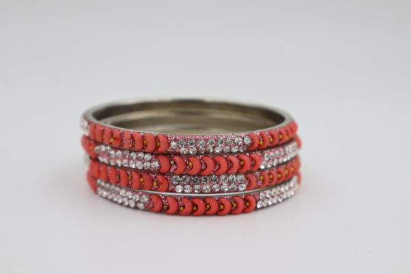 BANGLE SET PINK B#YG00000279 - Image 6