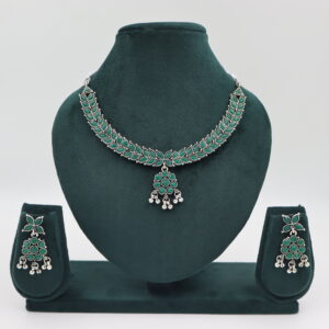 Oxidised Silver Green B#YG00000268