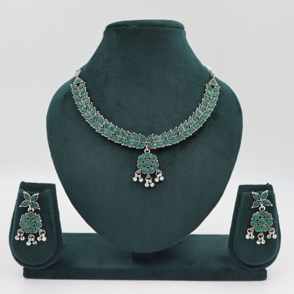 Oxidised Silver Green B#YG00000268
