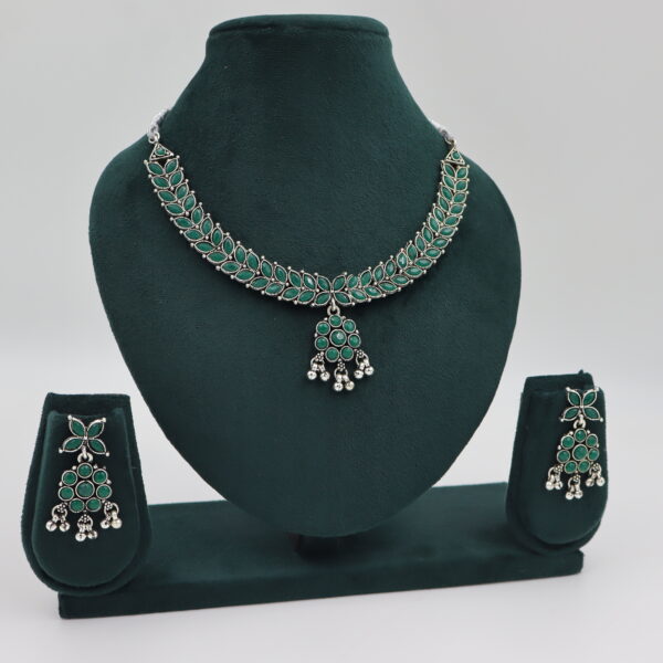 Oxidised Silver Green B#YG00000268 - Image 3