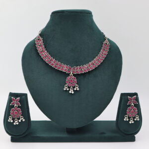 Oxidised Silver Red B#YG00000268