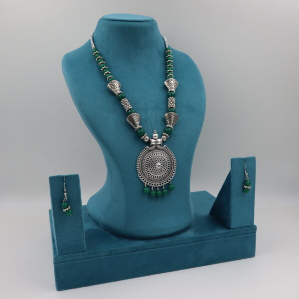 Necklace Green B#YG00000304 Q - Image 2