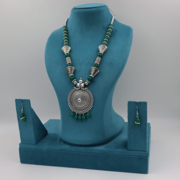 Necklace Green B#YG00000304 Q - Image 3