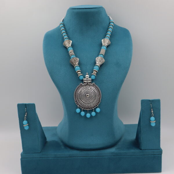Necklace Blue B#YG00000304 P