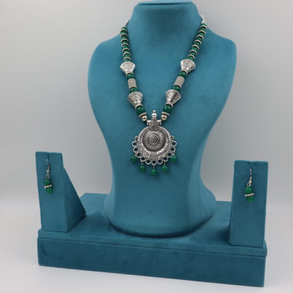 Necklace Green B#YG00000304 H - Image 3