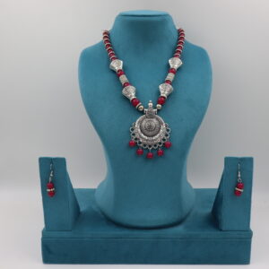 Necklace Dark Pink B#YG00000304 G