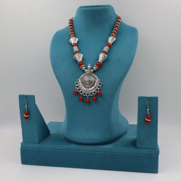 Necklace Red B#YG00000304 J - Image 3