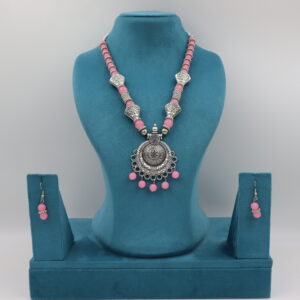 Necklace Pink B#YG00000304 I