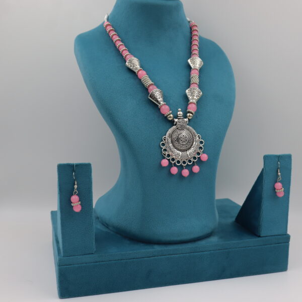 Necklace Pink B#YG00000304 I - Image 2