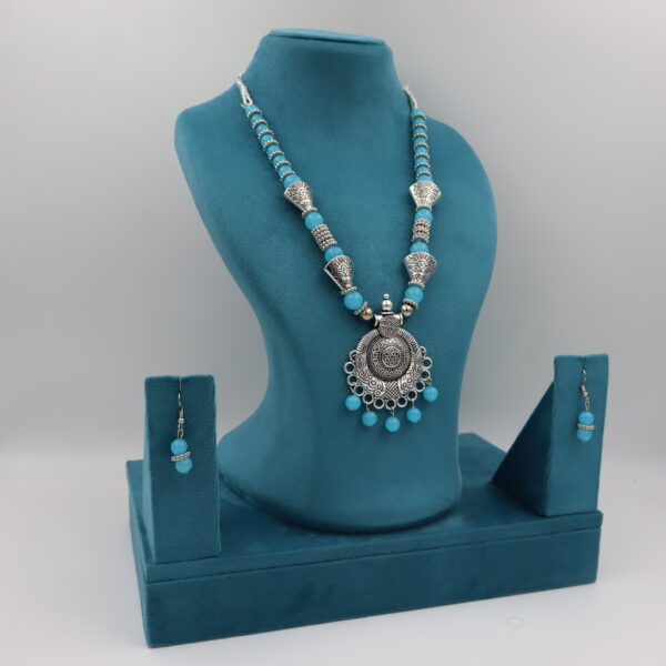 Necklace Blue B#YG00000304 F - Image 2