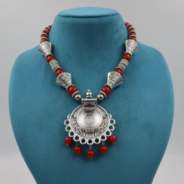 Necklace Red B#YG00000304 J - Image 4