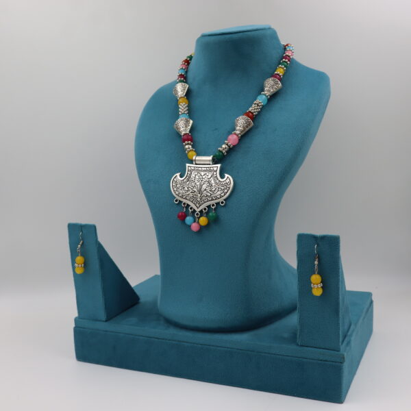 Necklace Multicolor B#YG00000304 L - Image 3