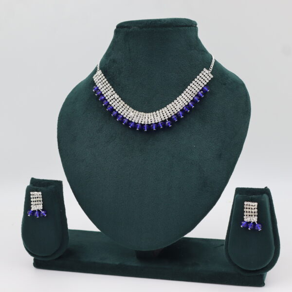 Necklaces Dark Blue B#YG00000250 - Image 3