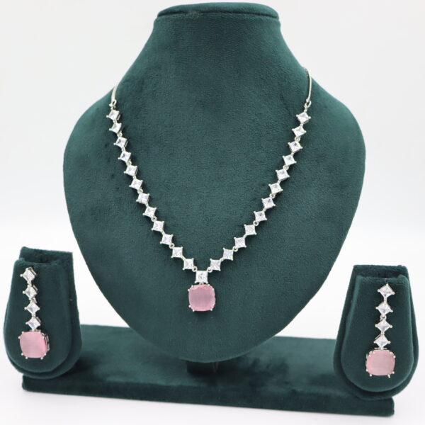Necklace Pink B#YG00000313 A - Image 2