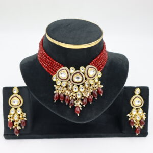 Necklace Maroon B#YG00000255