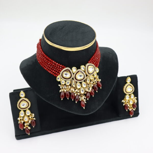 Necklace Maroon B#YG00000255 - Image 2