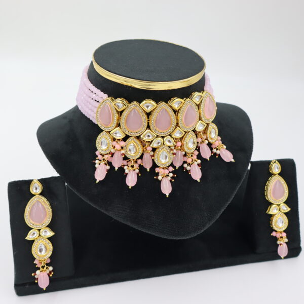 Necklace Pink B#YG00000256 - Image 2
