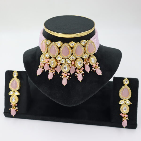 Necklace Pink B#YG00000256 - Image 3