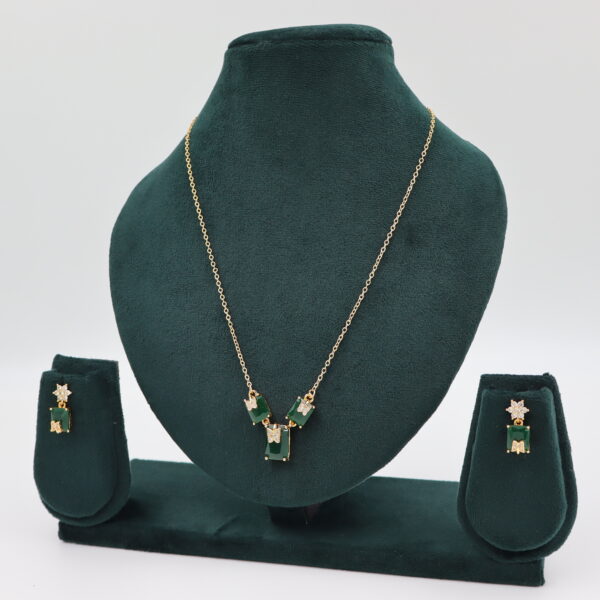 Necklace Green B#YG00000253 A - Image 3