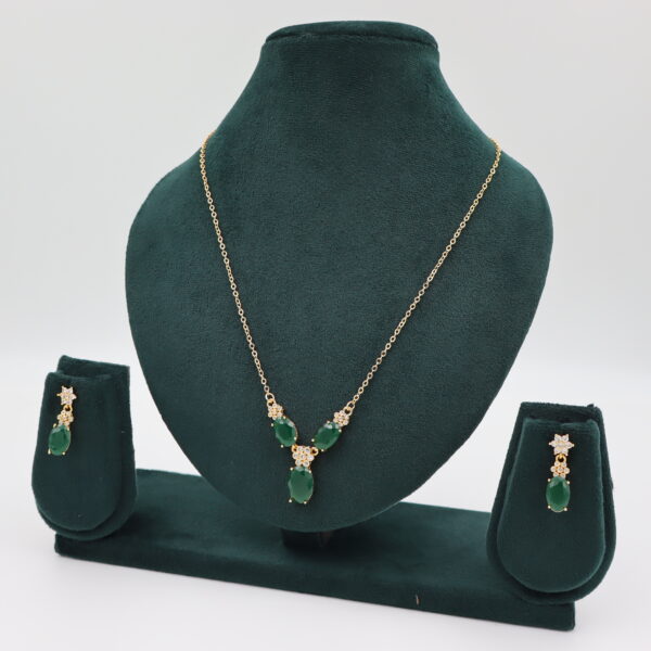 Necklace Green B#YG00000254 A - Image 3