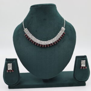Necklaces Maroon B#YG00000250
