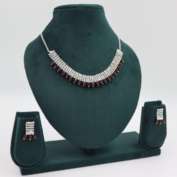 Necklaces Maroon B#YG00000250 - Image 2
