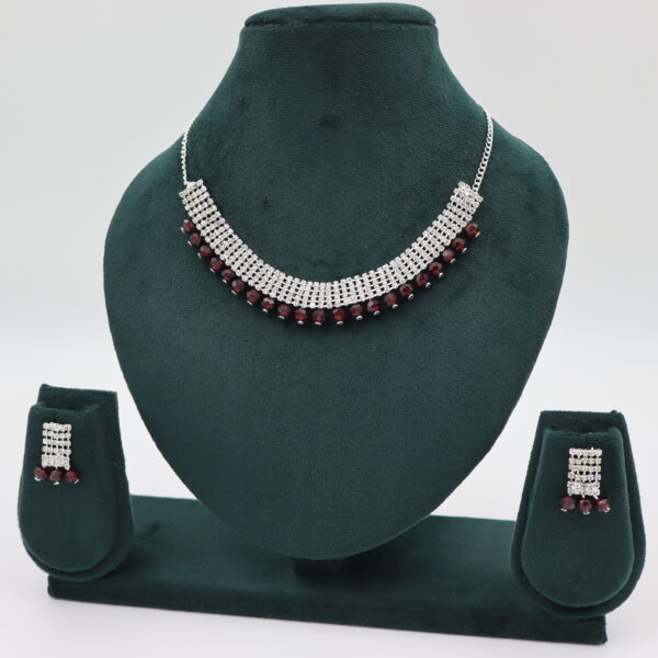 Necklaces Maroon B#YG00000250 - Image 3
