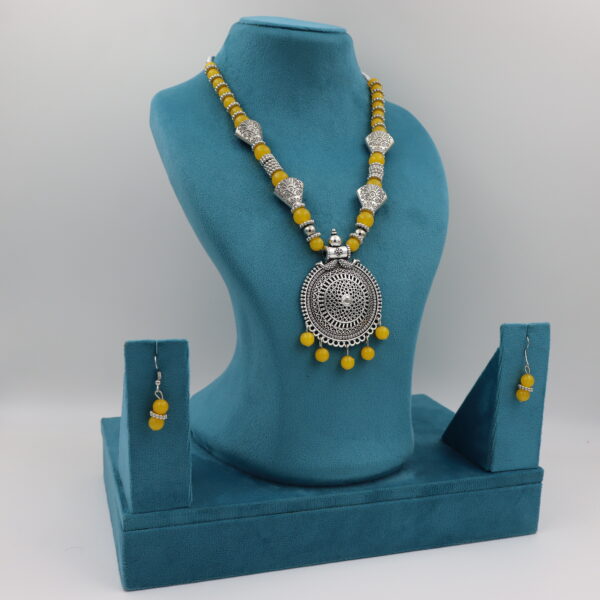 Necklace Yellow B#YG00000304 T - Image 2