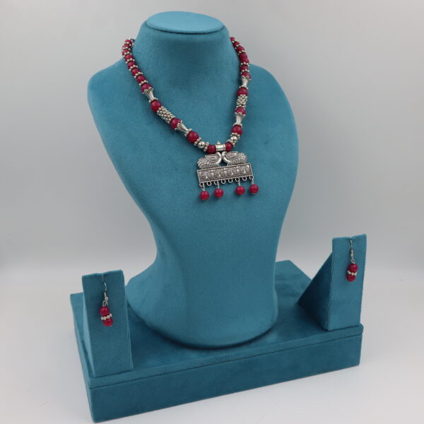 Necklace Red B#YG00000304 X - Image 2