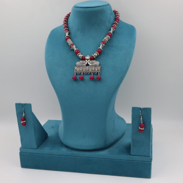 Necklace Red B#YG00000304 X - Image 3