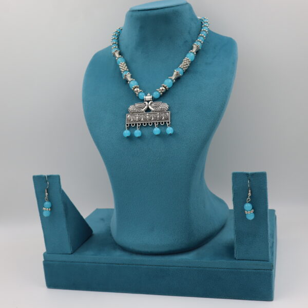 Necklace Blue B#YG00000304 U - Image 3